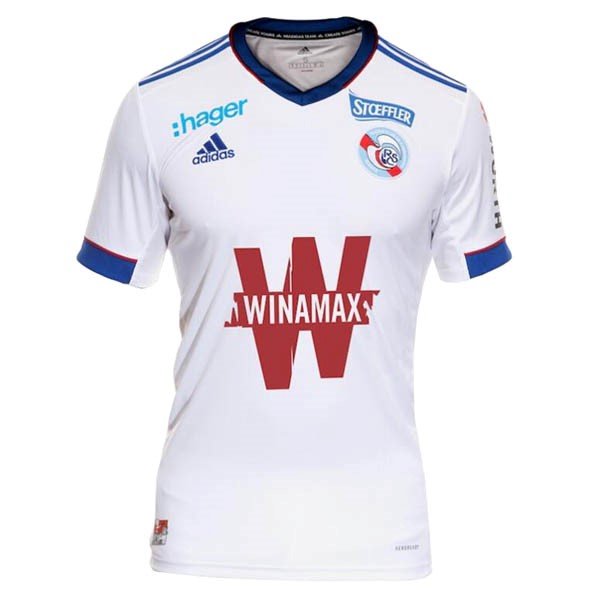 Thailande Maillot Football Estrasburgo Exterieur 2020-21 Blanc